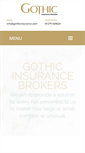 Mobile Screenshot of gothicinsurance.com